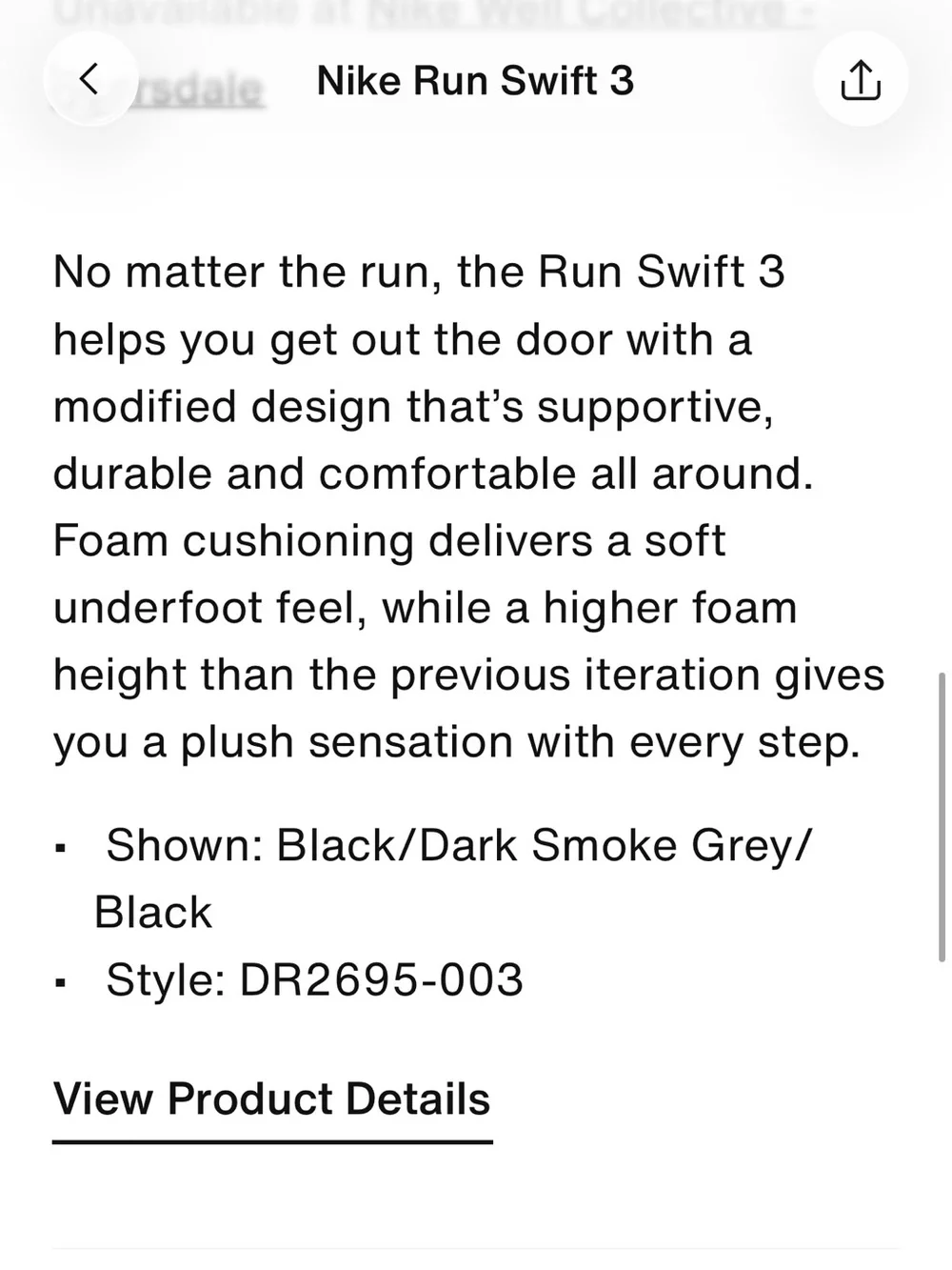 Nike Run Swift 3